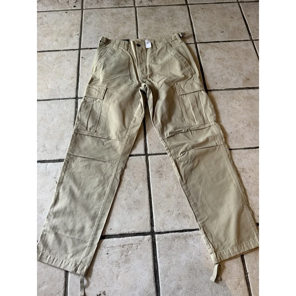 NWT Banana Republic‎ HERITAGE CARGO PANT Maverick Tan Size 33 Long
